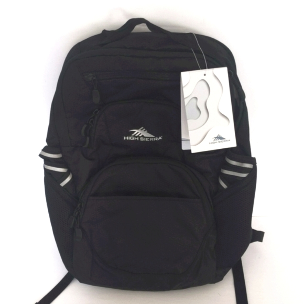High Sierra Black Swoop SG backpack NWT